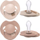 Ciuccio Difrax lovi Dynamic - Prime - da 6 a 18 mesi - beige marrone - 2 pezzi