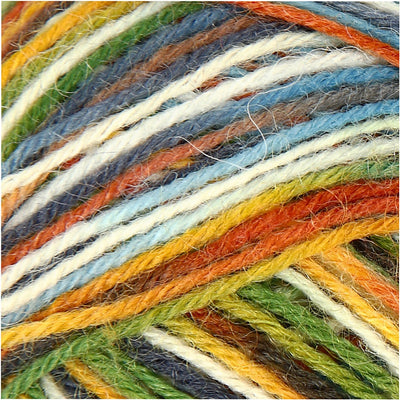 Filato per calze Creative Company, l: 200 m, verde muschio, 50 g 1 gomitolo