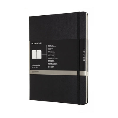 Moleskine professional notebook - extra large - hardcover - black