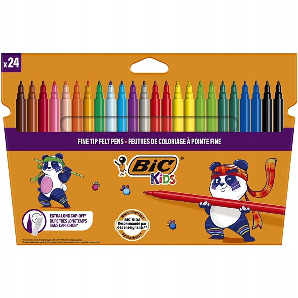 Pennarelli Bic Visa per bambini - 24 colori