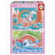 Educa puzzel magic unicorns (2 stuks)
