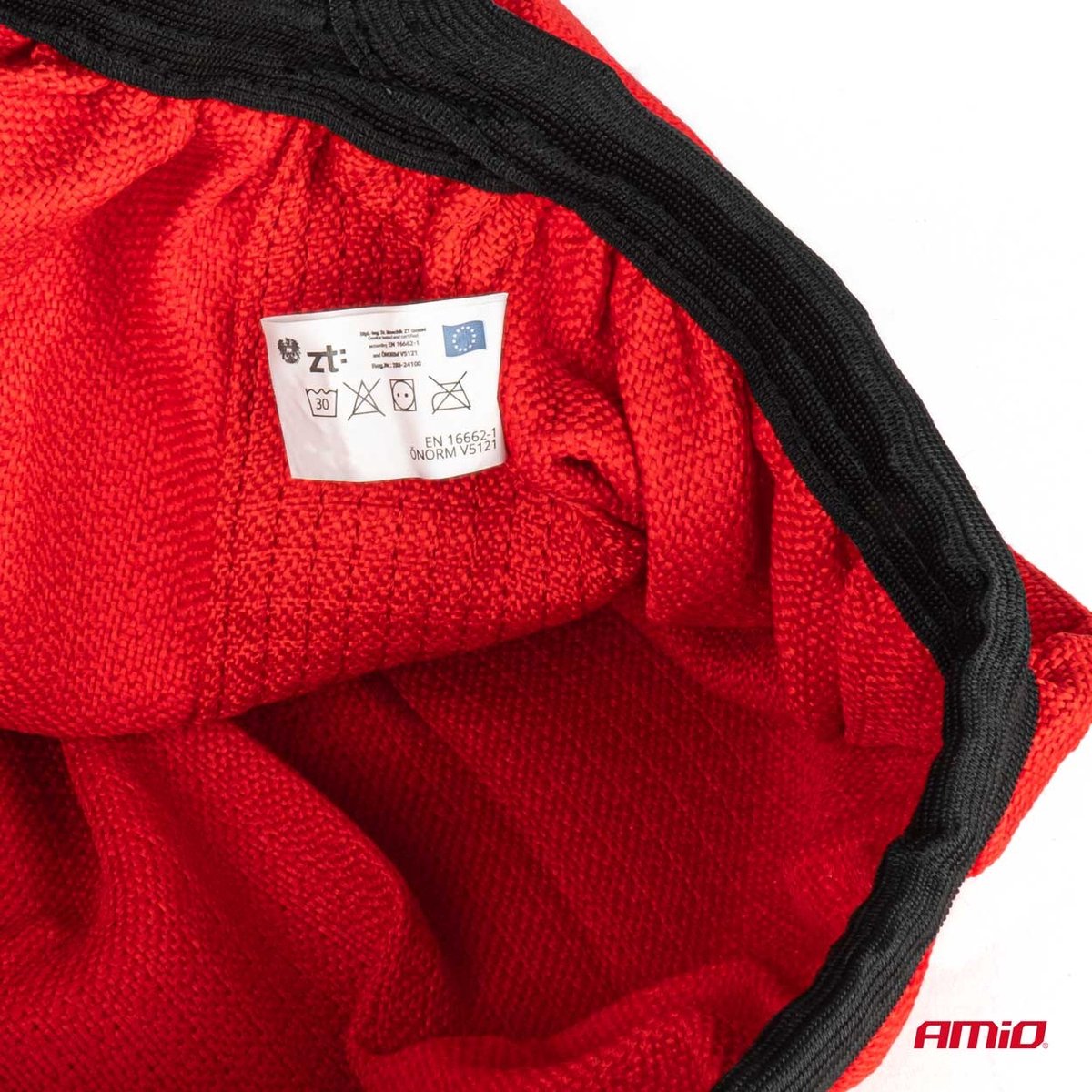 Amio catene da neve in tessuto calze da neve per pneumatici auto s - en16662-1 önorm v5121 rosso (2 pezzi)
