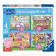 Puzzle Ravensburger Peppa Pig - 4 puzzle