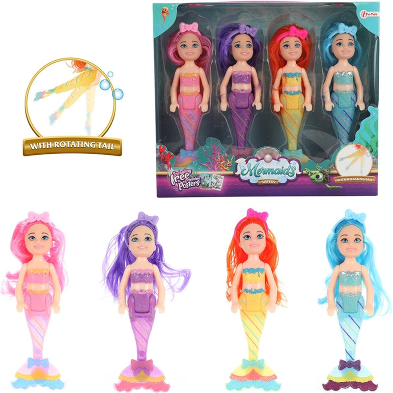 Mermaids Sirmanas Pop Sisters, 4st.