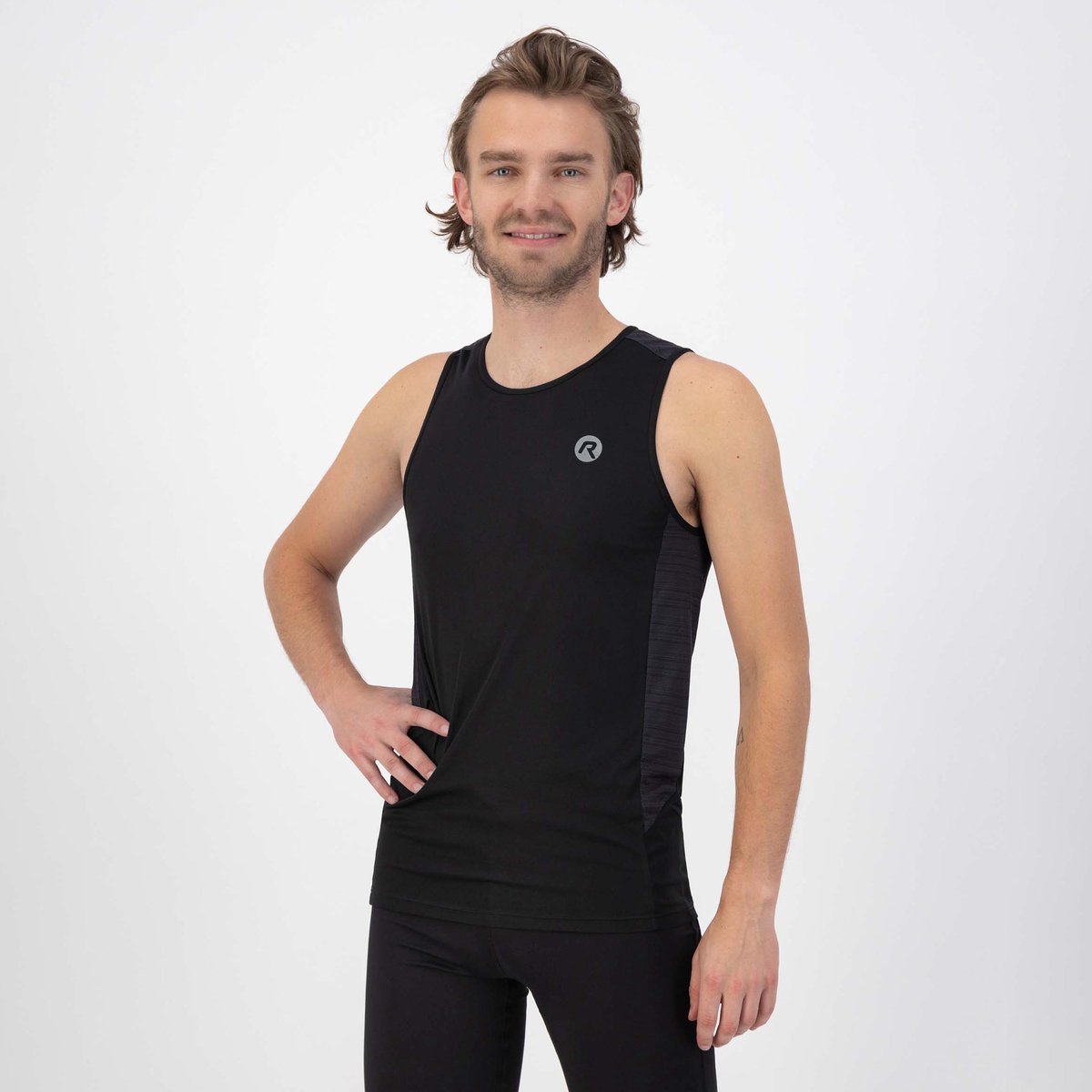 Rogelli core running singlet men - black - xl