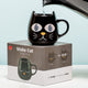 Borsa porta tazza Balvi cat wake tazza termosensibile nera