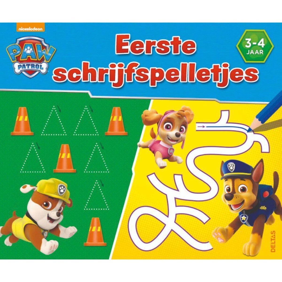 Patrol Patrol Primero juegos de escritura (3-4 años)