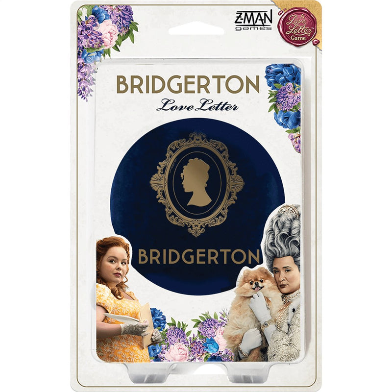 Z-man games love letter bridgerton - gioco di carte inglese