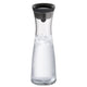 WMF basic - water carafe - 1.0l - black - drip-free - elegant design