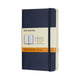 Taccuino classico Moleskine - tascabile - copertina morbida - a righe - blu zaffiro