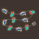 Disney stitch kerstlichtjes - christmas lighted garland - 10 led - 1,65m