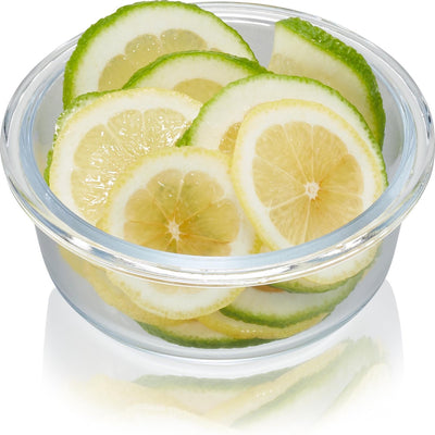 Scatola per alimenti freschi Gefu milo - rotonda - vetro - 400 ml - 14 cm