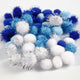 Pompones Creativ Company, d 15+20 mm, varios colores, 48 div 1 caja