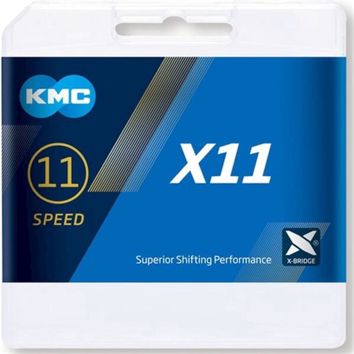 KMC Kitting 1 2-11 128 118L x11 Aurora Blue
