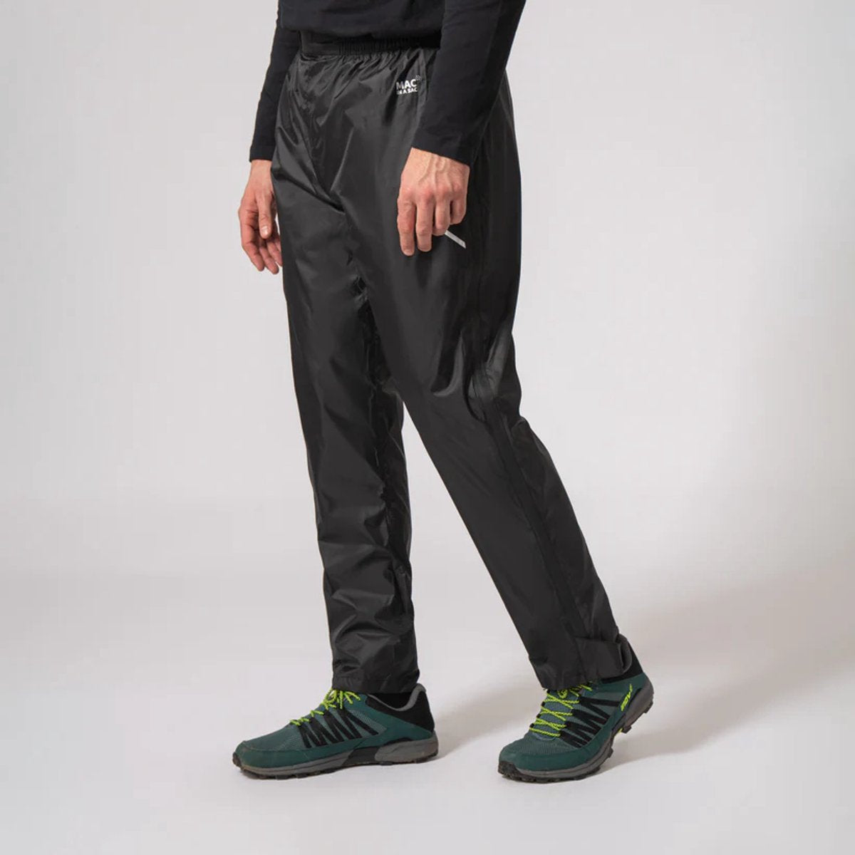 Pantalones impermeables con cremallera completa Mac in a sac - negro - talla XXXL
