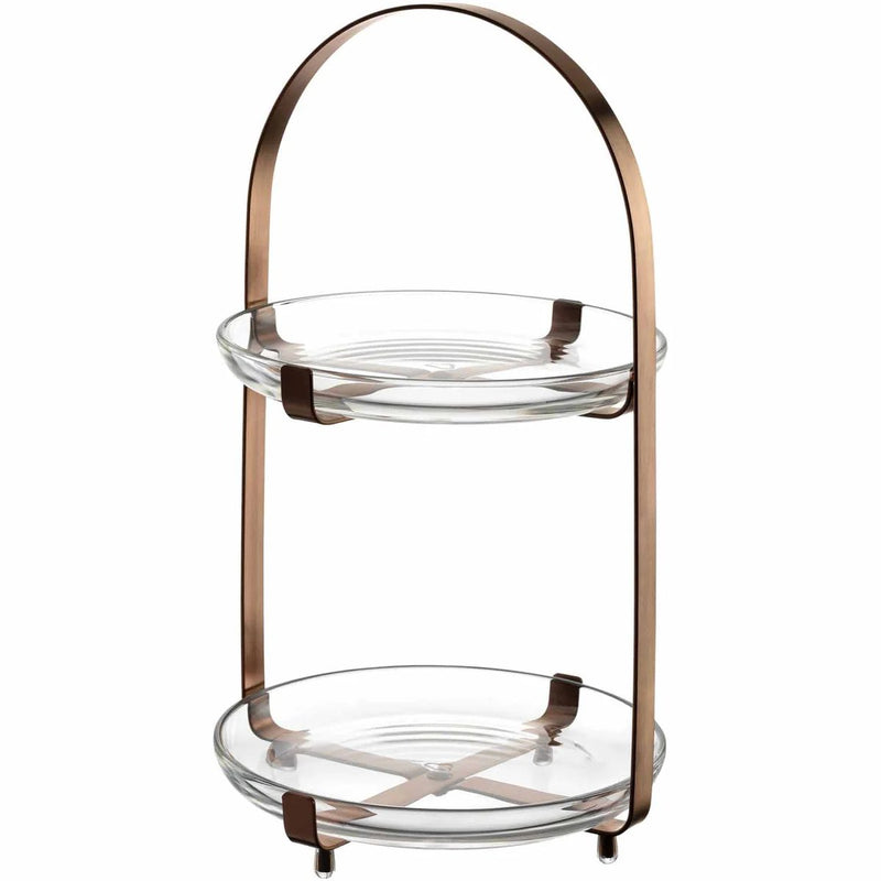 Leonardo cucina etagère 2 pezzi rame