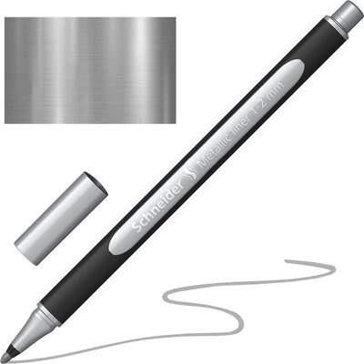 Strumenti da scrittura Schneider Liner metallico schneider - paint-it 020 - 1-2mm - argento metallizzato - s-ml02001007