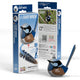 Puzzle Eugy 3D - hada elegante - pájaros - sostenible - colecciónalos todos - 6 años