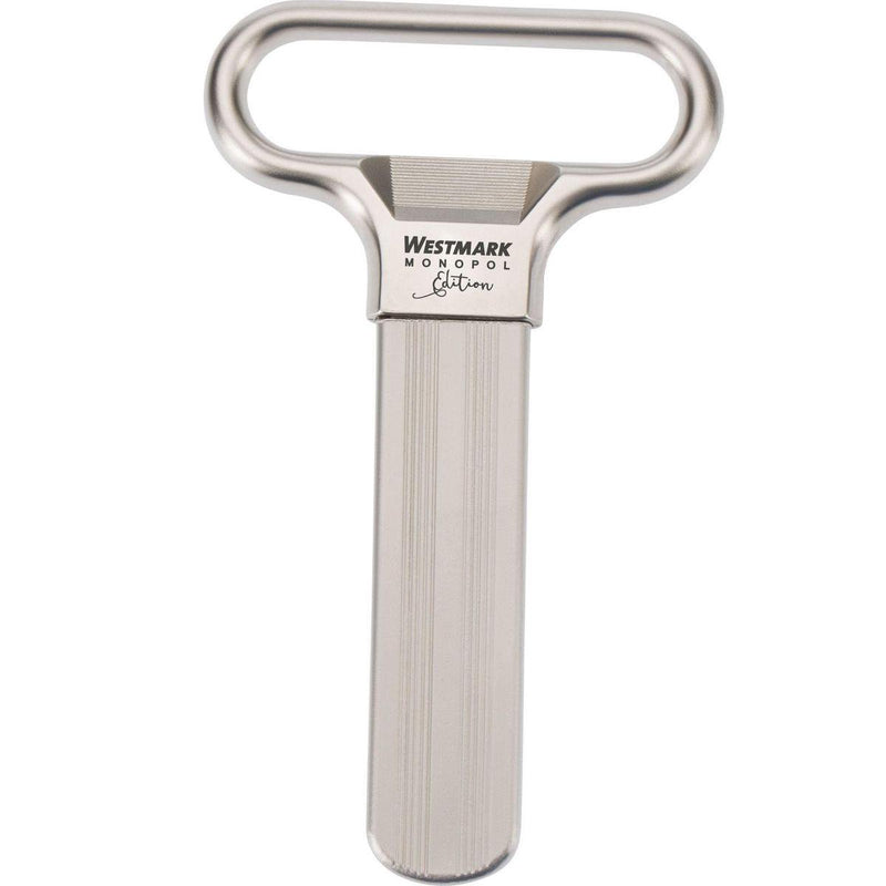 Westmark cavatappi e apribottiglie laschen, acciaio pressofuso di zinco, ah-so, argento satinato lucido, 62853380