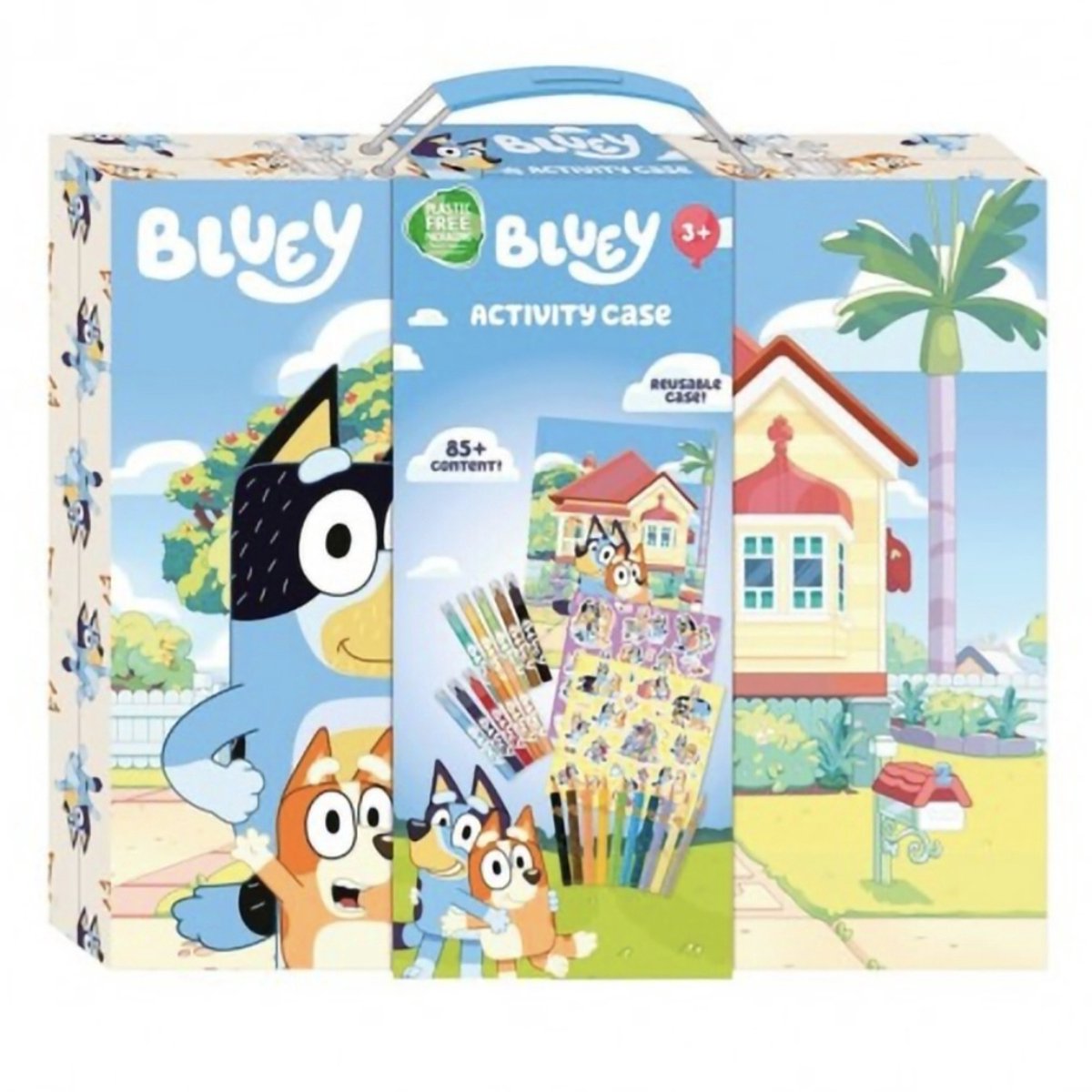 Toyland bluey activity suitcase - 84 pcs.