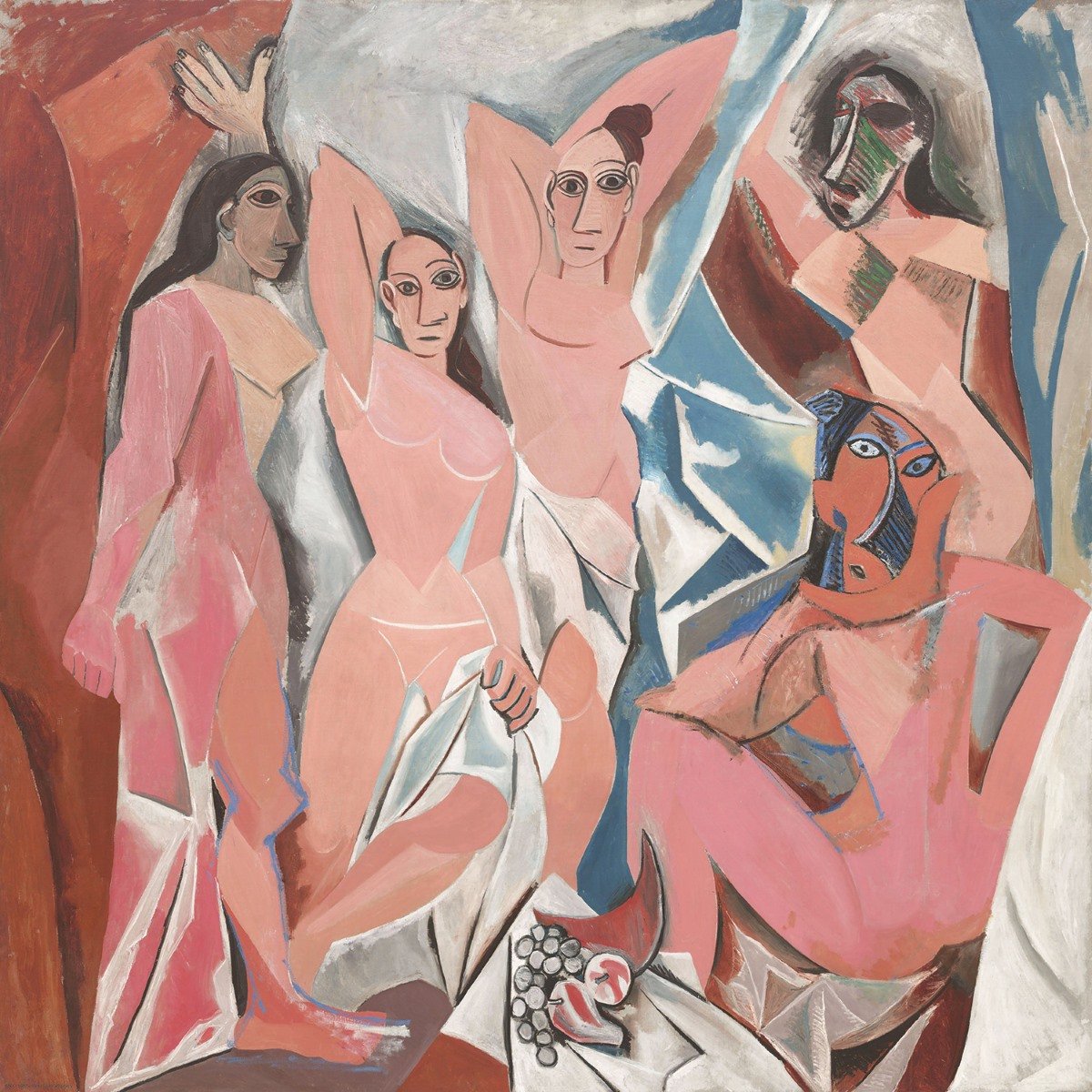 Eurographics eurographic le ragazze di Avignone - pablo picasso (500).