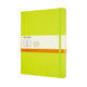 Taccuino classico Moleskine - extra large - copertina rigida - a righe - verde limone