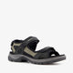 Sandalias de mujer Ecco onroads de piel negro verde - talla 39