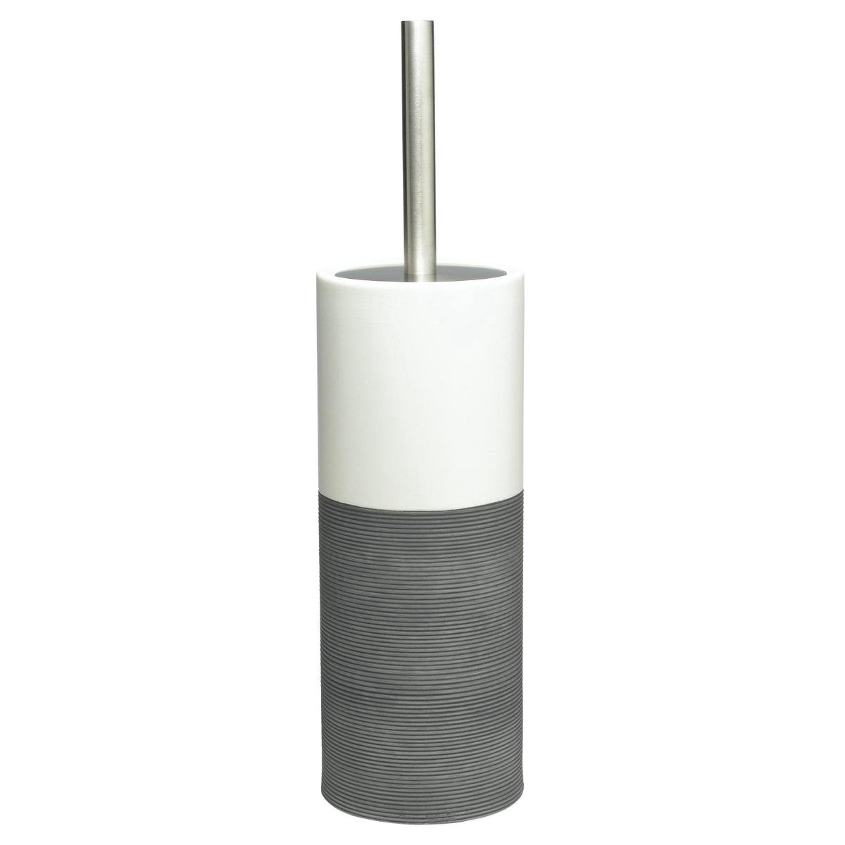 Scopino WC Sealskin doppio con supporto autoportante - grigio