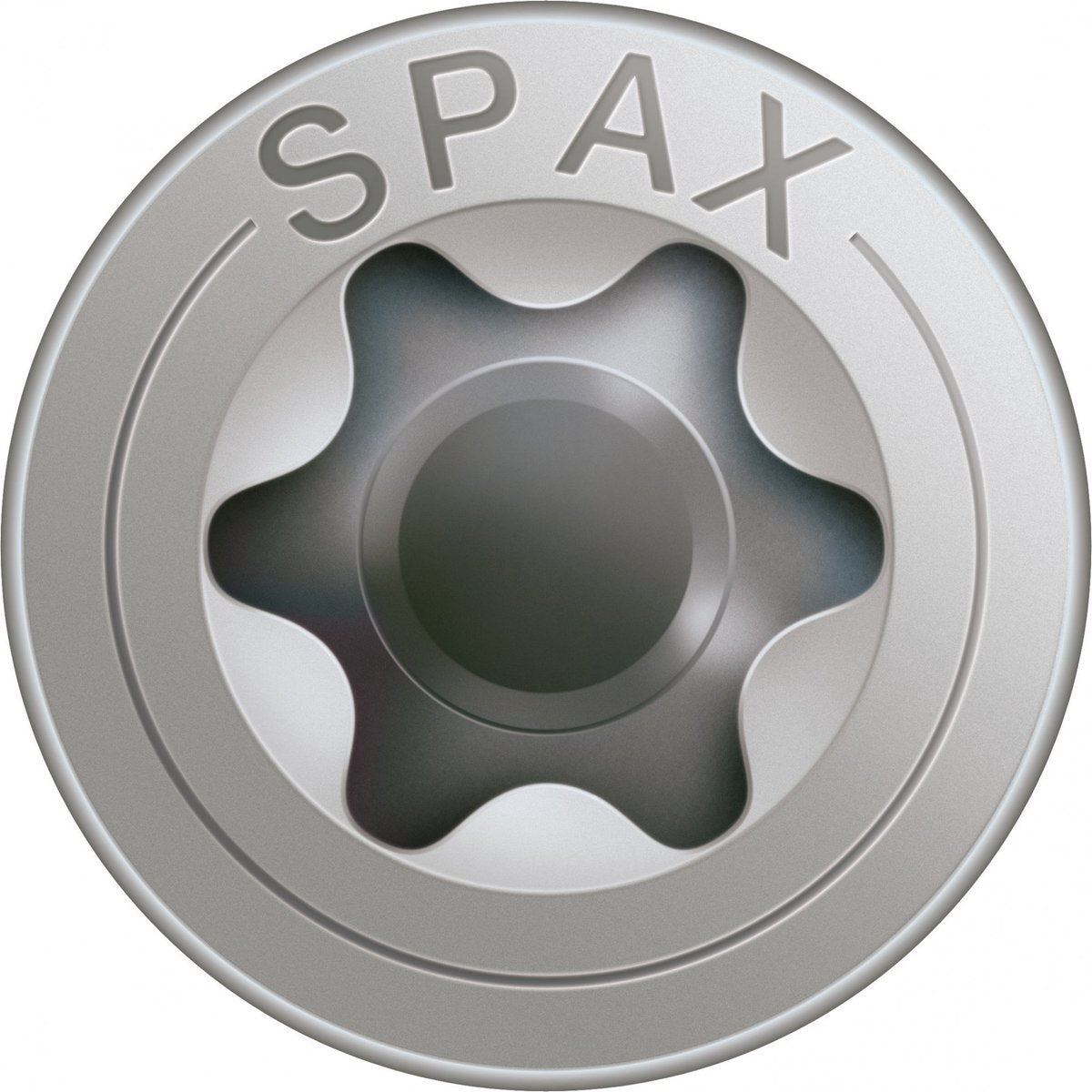 Spax 1197000350353 vite in acciaio inox, testa svasata, 3,5 x 35, filettatura completa, T-Star Plus T15 - grezza - 200 pezzi