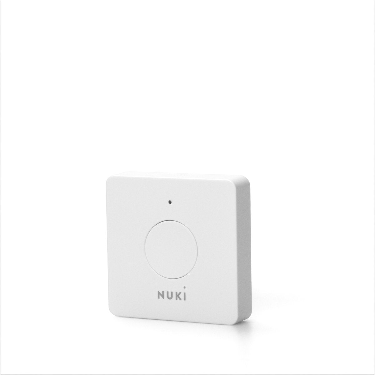 Abridor Nuki - abridor de cerradura inteligente - abridor de puerta con control por aplicación - funciona con Google Home, Alexa Apple Home Kit - blanco