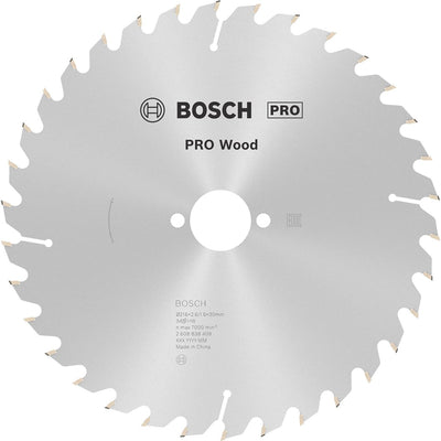 Accesorios bosch optiline 2608838409 hoja de sierra circular 216 x 30 x 1,6 mm número de dientes: 34 1 pieza(s)