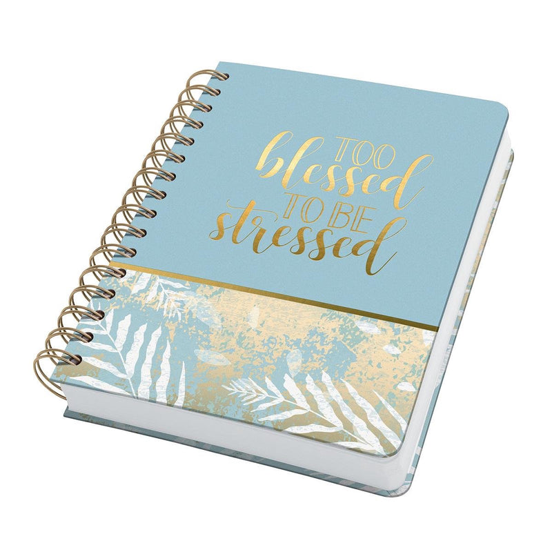 Cuaderno espiral sigel - jolie - tapa dura - a5 - 240 páginas - puntos - papel de 120 gramos - hojas celestiales - si-jn615