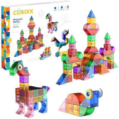 Giocattoli da costruzione magnetici Cubixx - 85 pz.