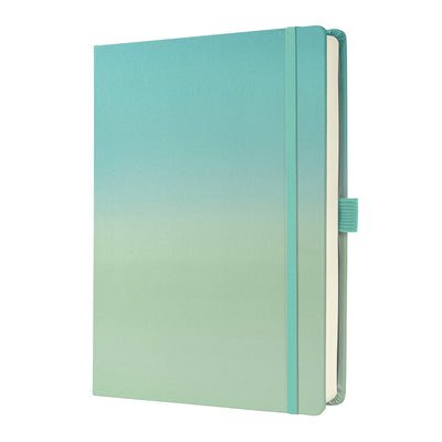 Sigel bullet journal - jolie - a5 - mare sfumato - a pois - a pois - copertina rigida - si-jb102