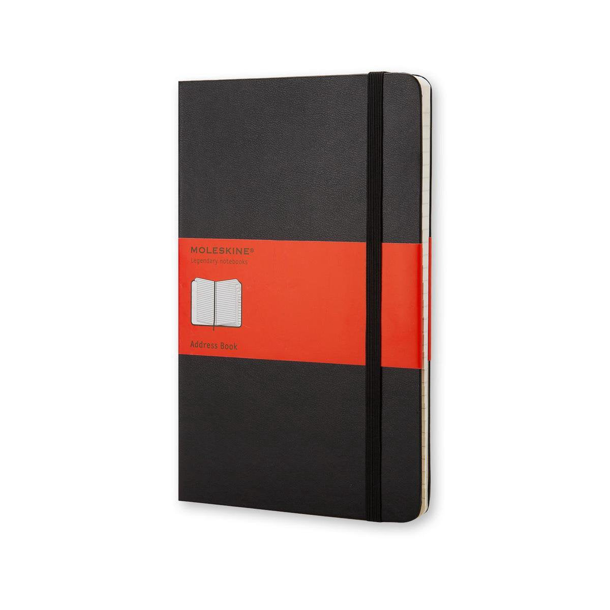 Libreta de direcciones Moleskine - grande - tapa dura - negro