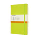 Taccuino classico Moleskine - grande - copertina rigida - a righe - verde limone