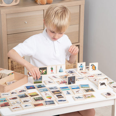 Piastrelle per storie in legno Ticketit®