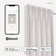 Motionblinds slimme gordijnrail – smart gordijn – bluetooth, draadloos app-bediening pull-start functie – usb-c oplaadbaar – pull-start functie – 200 cm