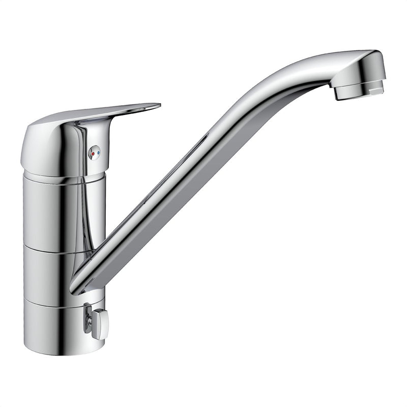 Grifo de cocina Schütte luca - grifo monomando - para montaje debajo de la ventana - cromo