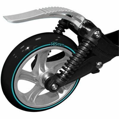 Control de derrapes plegable suspensiones dobles scooter regulable 145mm carbono