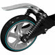 Control de derrapes plegable suspensiones dobles scooter regulable 145mm carbono
