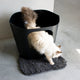 D d home i love happy cats - anneleen bru - dylan - metal poop scoop 13.5x13x5.7cm - 174080