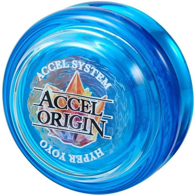 Bandai - accel hyper yoyo - modello blu - yo-yo veloce per bambini e principianti - sistema di accelerazione semplice - con corda - ideale per trucchi e acrobazie - giocattolo bambino adolescente da 4 anni in su - 60003