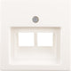 Busch-Jaeger bola plato central blanco polar datos de conteo 2x8pl