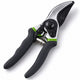 Kinzo snoeischaar tuinaccessoire 21cm zwart handmatig.