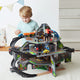 Hape Mighty Mountain Mine - Juego de tren de madera Mountain Mine con grúa y vía en espiral, 34 piezas, 3+