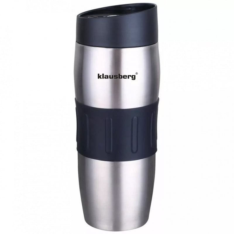 Taza térmica Klausberg 380ml kb-7542 - taza aislante de acero inoxidable - taza calentadora para bebidas - 6 horas de calor - doble pared