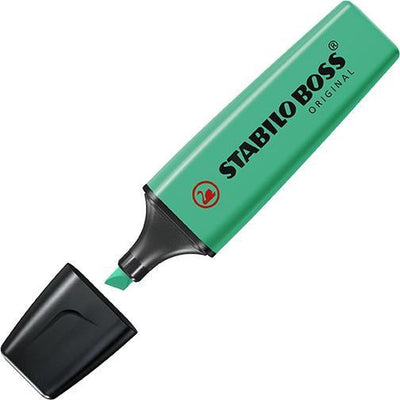 Stabilo boss original - resaltador - máxima calidad - turquesa - por pieza