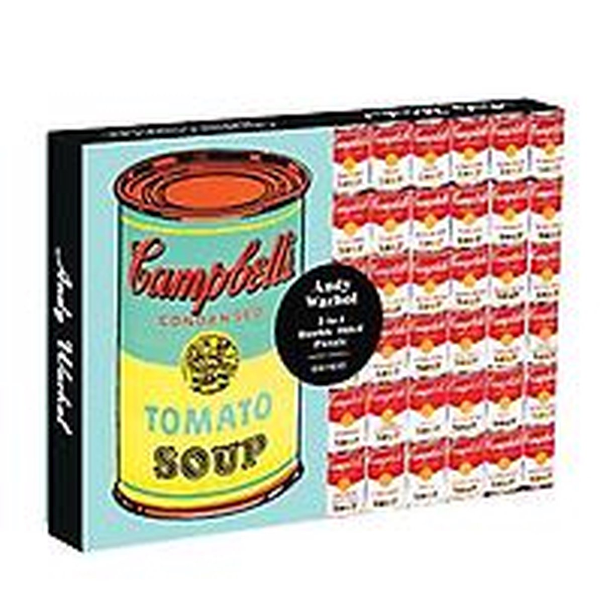 Puzzle con lattina di zuppa Andy Warhol a 2 facce da 500 pezzi