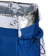 Borsa termica Muitomas 8 litri - isolamento termico - uno scomparto centrale - tasca laterale per bottiglia - tracolla regolabile - blu